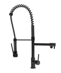 K0044BK – Halo Multi-Function Spring Kitchen Mixer – Matt Black