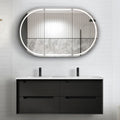 KAKADU Double Bowl Wall Hung Vanity 1200mm Black Oak