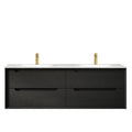 KAKADU Wall Hung Vanity 1500mm Black Oak