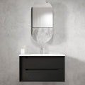 KAKADU Wall Hung Vanity 900mm Black Oak