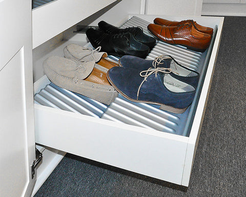 Shoe Rack in Grey 1060mm W x 507mm D x 95mm H