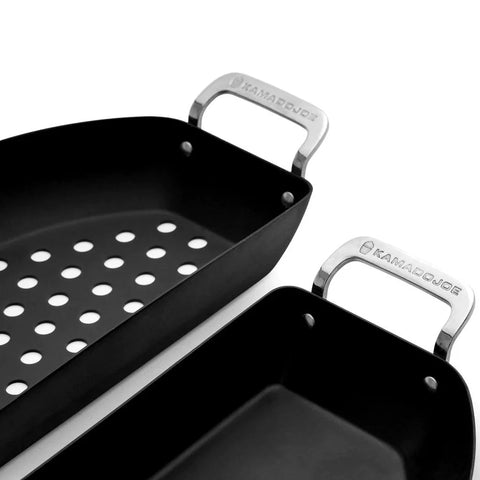 Kamado Joe Karbon Steel Half Moon Pan