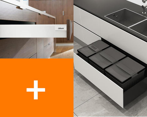 Blum TANDEMBOX antaro M Height 83MM drawer 500MM Integrated