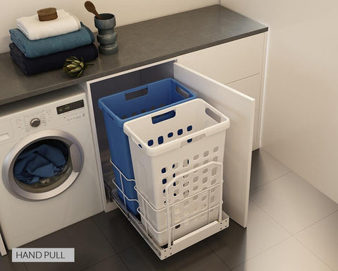 Kia Ora Tray Deck Laundry Basket with soft closing slides
