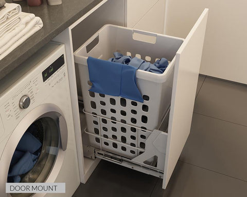 Kia Ora Tray Deck Laundry Basket with soft closing slides