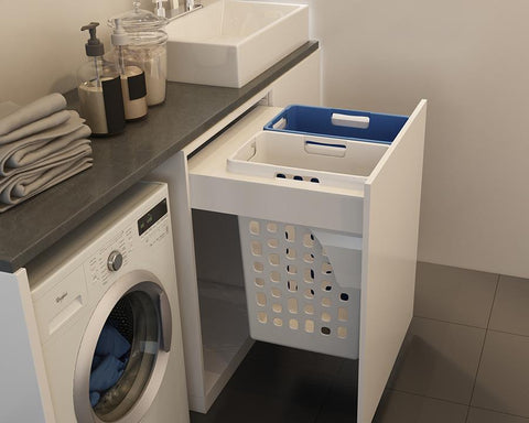 Kia Ora Drop Down Laundry Basket without runner