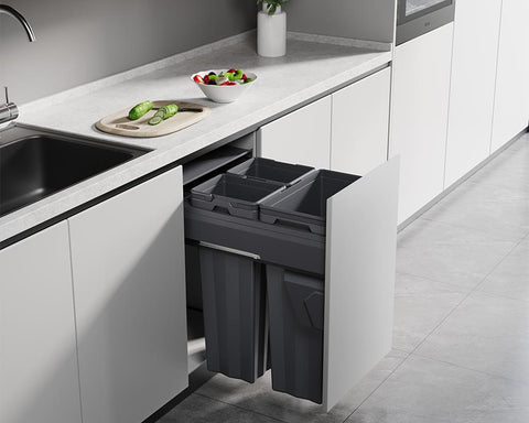 Kia Ora VITA Kitchen Bin in Dark Grey