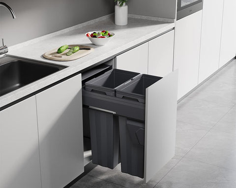 Kia Ora VITA 74L (2x37L) Kitchen Bin