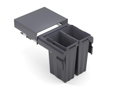 Kia Ora VITA Kitchen Bin in Dark Grey