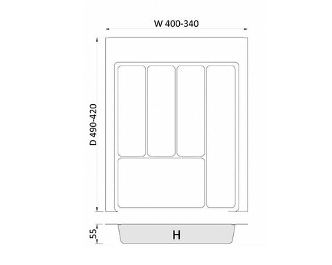 Kia Ora Cutlery Tray