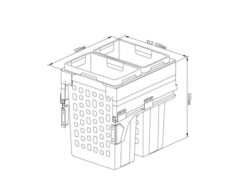 Kia Ora VITA Laundry Basket