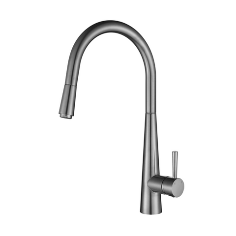 KSP0057BN Kasper Pull-Out Kitchen Mixer – Brushed Nickel