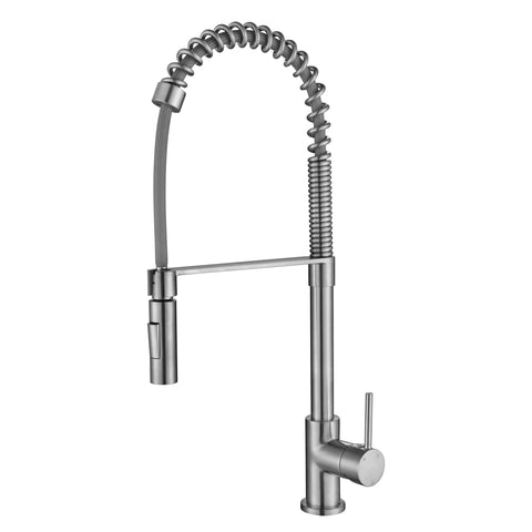 KSP0058BN – Kasper Spring Multi-Function Kitchen Mixer – Brushed Nickel