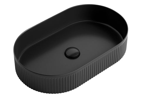Kensington Basin Matte Black (Oval:560x350X120)