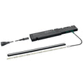 LED Striplight Kit Warm White Features: LED Striplight 3042 kit for recess mountingZinc alloy profile>50,000h lifetimeSelf adhesive mounting of LED stripA+ energy efficiencyIP20 degree of protection Colour temperature: 2700k warm white Profile width (mm):
