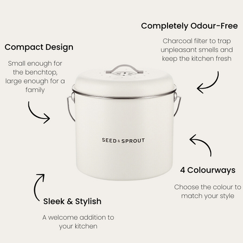 Kitchen Compost Bin Starter Set
