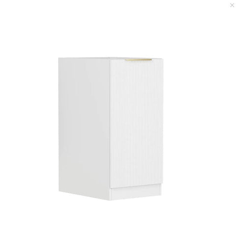BURLEIGH White Laundry Base Cabinet (415x584x880)
