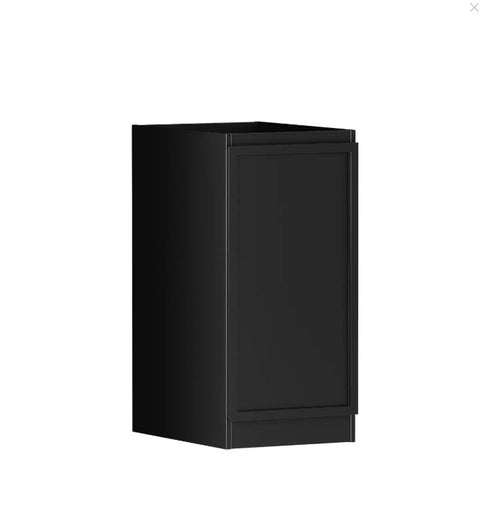 Hampshire Black Laundry Base Cabinet (416x584x880)