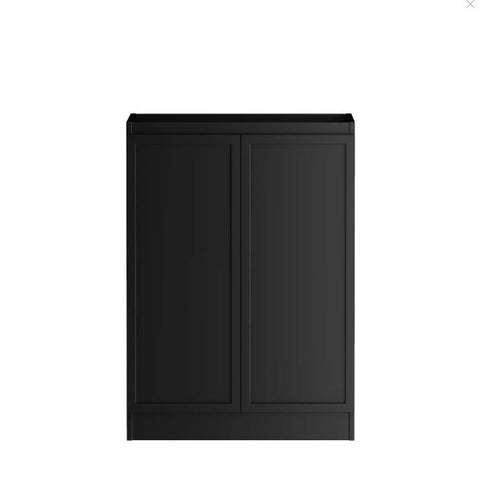 Hampshire Black Laundry Base Cabinet (632x584x880)