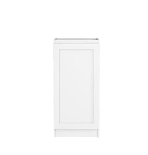 Hampton White Laundry Base Cabinet with internal Drawer (415mm)