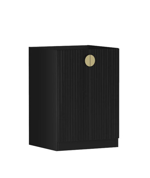 Marlo Black Laundry Base Cabinet (632x584x880)