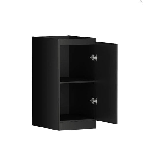 Hampshire Black Laundry Base Cabinet (416x584x880)