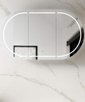 Bondi LED Matte White Shaving Cabinet LED Shaving Cabinet Otti Australia 1500mm  
