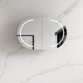 Bondi LED Matte White Shaving Cabinet LED Shaving Cabinet Otti Australia 900mm  