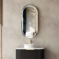 Noosa LED Shaving Cabinet 900x450mm LED Shaving Cabinet Otti Australia Black Oak  