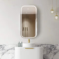 Newport LED Shaving Cabinet 900x450mm LED Shaving Cabinet Otti Australia Natural Oak  