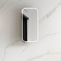 Newport LED Shaving Cabinet 900x450mm LED Shaving Cabinet Otti Australia Satin White  