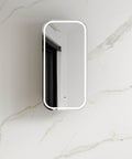 Newport LED Shaving Cabinet 900x450mm LED Shaving Cabinet Otti Australia Satin White  