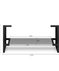 Boston Light Grey Leg Vanity Parts Otti Australia 1200mm  