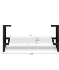 Boston Matte White Leg Vanity Parts Otti Australia 1200mm  