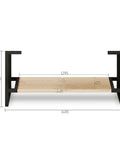 Byron Natural Oak Leg Vanity Parts Otti Australia 1500mm  
