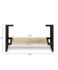 Byron Natural Oak Leg Vanity Parts Otti Australia 900mm  