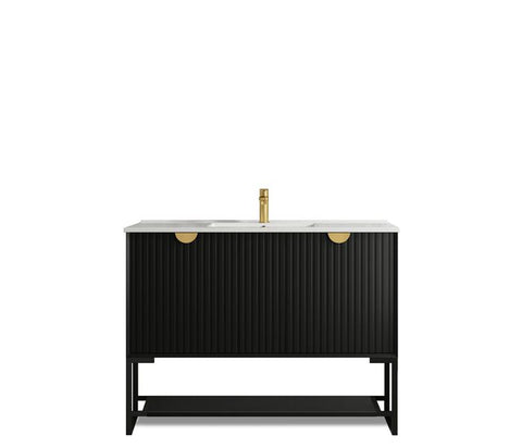 Vanity MARLO Wall Hung 1200mm Matte Black