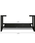 Byron Black Oak Leg Vanity Parts Otti Australia 1500mm  