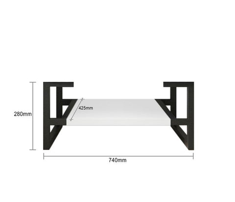 Vanity NOOSA Wall Hung 750mm Matte White