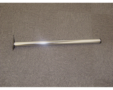 Table Leg in Chrome. Size: 60 x 1100 - 1130mm. *Priced Per Each*