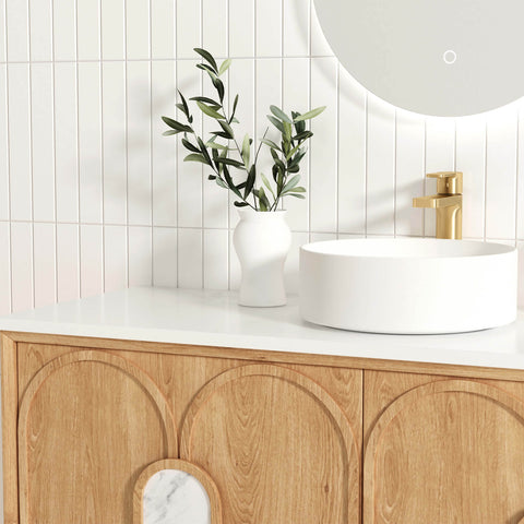 Laguna Natural American Oak Single Basin Vanity