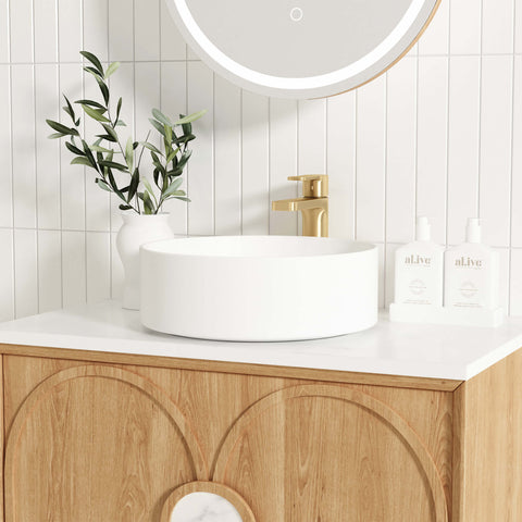 Laguna Natural American Oak Single Basin Vanity