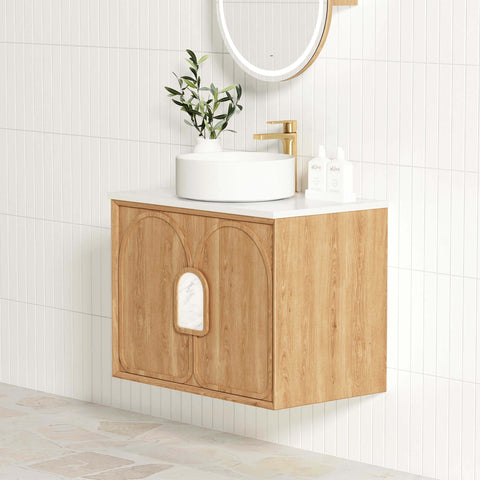 Laguna Natural American Oak Single Basin Vanity