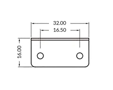 Armstrong Striker L-Type Plate with Adjustment