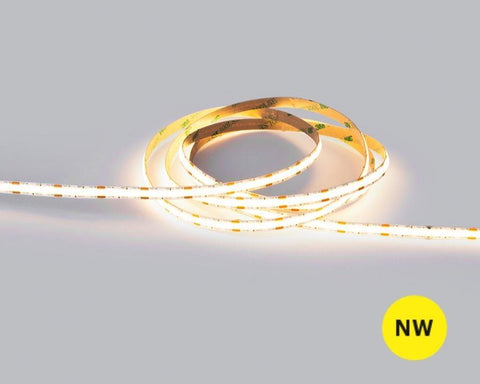 L&S LED 24V COB Strip Reel. Width: 8mm. Length: 5000mm. Colour: Emotion (Warm White to Natural White 3000K - 4000K)