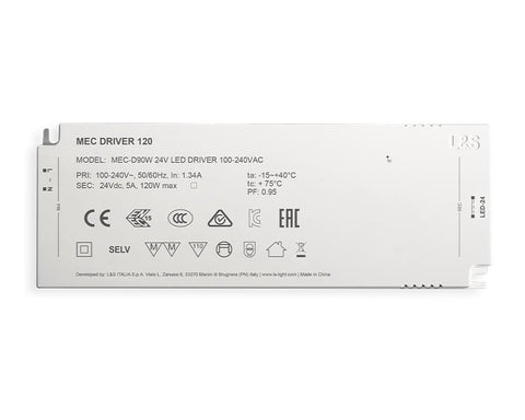 L&S MEC System Driver 120W. To suit 24V components