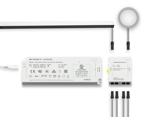 L&S MEC System Driver 60-72W. To suit 24V components