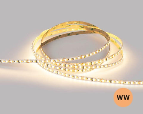 L&S LED 24V HE Flexible Strip Reel. Length: 5 metres. Colour: Warm White to Cool White (3000K - 6500K). 112+112 LED's per metre.