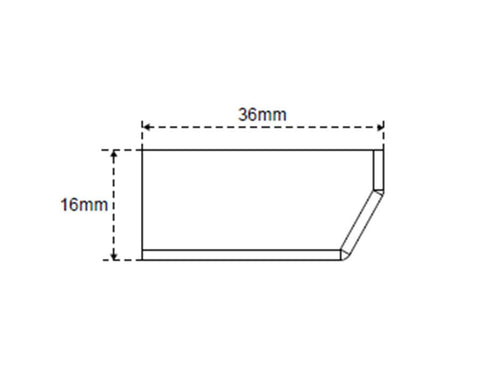 L&S LED Surface Housing Unit for IR Sensor for Double Door Applications