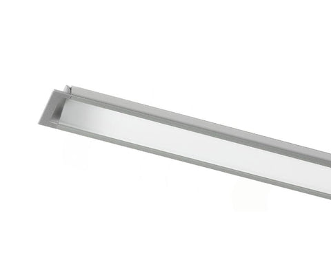 L&S MEC 4 Aluminium Profile For Angled Recessed Mounting. Length 1500mm